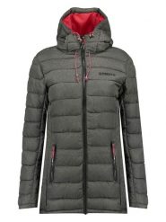 Geographical Norway Płaszcz pikowany "Astana" w kolorze szarym rozmiar: XXL. Szare płaszcze Geographical Norway, xxl, bez wzorów, bez kaptura. Za 222.94 zł.