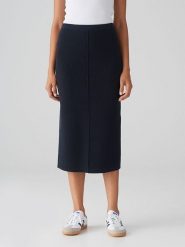 OPUS Spódnica w kolorze granatowym rozmiar: 36. Niebieskie spódnice Opus, bez wzorów, midi. Za 143.99 zł.