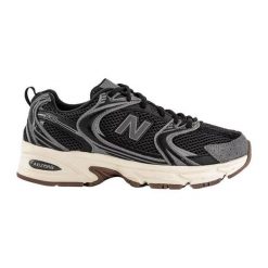 Buty - Rekreacja - Damskie - New Balance 530 - Siatkowe, Czarne. Szare buty do biegania New Balance, bez wzorów, z materiału, bez zapięcia, do biegania. Za 557.00 zł.