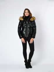 Northwood Kurtka zimowa w kolorze czarnym rozmiar: M. Czarne kurtki Northwood, na zimę, m, bez wzorów, z puchu, bez kaptura. Za 364.45 zł.