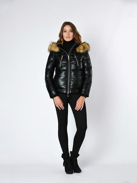 Northwood Kurtka zimowa w kolorze czarnym rozmiar: M. Czarne kurtki Northwood, na zimę, m, bez wzorów, z puchu, bez kaptura. Za 364.45 zł.