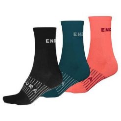 Skarpety damskie Endura Coolmax 3 pary W. Niebieskie skarpetki ENDURA, bez wzorów. Za 69.99 zł.