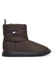 Tommy Jeans Śniegowce Tjw Snow Boot EN0EN02823 Brązowy. Brązowe śniegowce Tommy Jeans, bez wzorów, z jeansu, bez zapięcia. Za 359.99 zł.