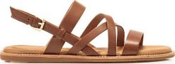 Clarks Sandały Clarks Karsea Sun 26166018. Sandały Clarks, bez wzorów, bez obcasa, bez zapięcia. Za 328.90 zł.