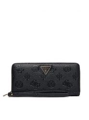 Guess Portfel Cresidia II Slg SWPD98 88146 Czarny. Czarne portfele Guess, z aplikacjami, ze skóry. Za 199.99 zł.