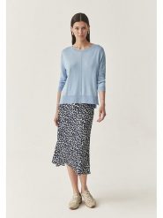 TATUUM Sweter w kolorze błękitnym rozmiar: XL. Niebieskie swetry Tatuum, xl, bez wzorów, bez ramiączek. Za 117.45 zł.