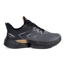Vico Czarno-szare lekkie buty sportowe sznurowane. Szare buty treningowe bez wzorów, bez zapięcia. Za 166.74 zł.
