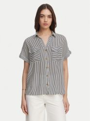 Vero Moda Koszula Bumpy 10310139 Granatowy Regular Fit. Niebieskie koszule Vero Moda, m, bez wzorów, z wiskozy, bez kołnierzyka, bez ramiączek. Za 129.99 zł.