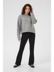 Kaffe Sweter w kolorze szarym rozmiar: L. Szare swetry Kaffe, l, bez wzorów, bez ramiączek. Za 165.99 zł.