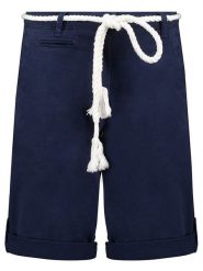 Geographical Norway Szorty "Paola" w kolorze granatowym rozmiar: XXL. Niebieskie szorty Geographical Norway, z aplikacjami, z tkaniny. Za 66.16 zł.