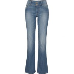 Dżinsy ze stretchem BOOTCUT bonprix niebieski. Jeansy marki bonprix. Za 54.99 zł.