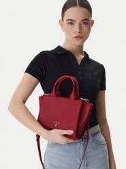 Guess Torebka J5GZ06 WG730 Czerwony. Czerwone torebki klasyczne Guess, z aplikacjami, ze skóry, bez dodatków. Za 259.99 zł.