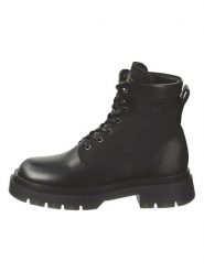 GANT Footwear Skórzane botki "Meghany" w kolorze czarnym rozmiar: 39. Czarne botki GANT Footwear, bez wzorów, ze skóry, bez obcasa, bez zapięcia. Za 356.61 zł.