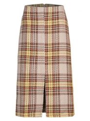 Herrlicher Spódnica w kolorze beżowym rozmiar: XS. Brązowe spódnice Herrlicher, na co dzień, xs, bez wzorów, midi, proste. Za 217.99 zł.