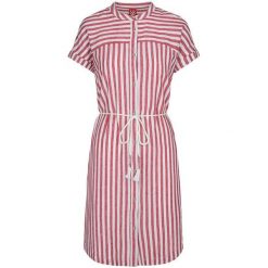 Loap Nesha sukienka damska M – letnia sukienka 55% len. Białe sukienki ZOOPLEMENTS, m, bez wzorów, ze lnu, sportowe, bez kołnierzyka, bez ramiączek, sportowe. Za 164.99 zł.