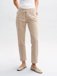 OPUS Dżinsy - Slim fit - w kolorze beżowym rozmiar: 44/L28. Brązowe jeansy Opus, l, z aplikacjami, ze skóry, klasyczne. Za 187.99 zł.