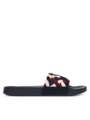 Tommy Hilfiger Klapki Th Braided Pool Slide FW0FW09203 Kolorowy. Klapki Tommy Hilfiger, bez wzorów, z materiału, bez obcasa, bez zapięcia. Za 209.99 zł.