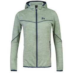 Damska bluza dresowa z kapturem Hannah Dagnys. Zielone bluzy Hannah, bez wzorów, z dresówki, sportowe, bez ramiączek, z kapturem. Za 459.05 zł.