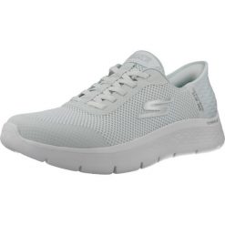 Buty SKECHERS GO WALK FLEX GRAND ENTRY Zielony. Zielone buty treningowe Skechers, bez wzorów, bez zapięcia, trekkingowe, skechers sport. Za 389.99 zł.