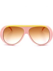 Longchamp Damskie okulary przeciwsłoneczne w kolorze różowo-żółto-jasnobrązowym rozmiar: 59. Brązowe okulary przeciwsłoneczne Longchamp, bez wzorów, z tworzywa sztucznego, szklane. Za 214.95 zł.