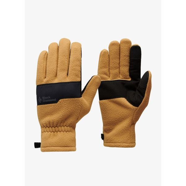 Rękawiczki Black Diamond Everyday Fleece Gloves. Brązowe rękawiczki Black Diamond, bez wzorów, sportowe. Za 119.99 zł.