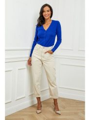 Soft Cashmere Kardigan w kolorze niebieskim rozmiar: 38/40. Niebieskie swetry Soft Cashmere, bez wzorów, z kaszmiru, klasyczne, bez ramiączek. Za 122.95 zł.