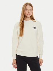 Guess Bluza Ann V4BQ23 KBCK2 Écru Regular Fit. Bluzy Guess, xs, z aplikacjami, z syntetyku, bez kaptura. Za 159.99 zł.