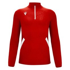 Bluza rozpinana 1/4 Macron Fraser. Białe bluzy Macron, m, bez wzorów, z materiału, bez ramiączek, bez kaptura. Za 322.50 zł.