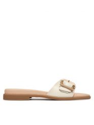 Hispanitas Klapki HV264816 C008 Beżowy. Brązowe klapki Hispanitas, bez wzorów, ze skóry, bez obcasa, bez zapięcia. Za 479.99 zł.