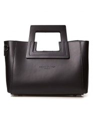 Maison héritage PARIS Skórzana torebka "Jini" w kolorze czarnym - 30 x 22 x 10 cm rozmiar: onesize. Czarne torebki klasyczne maison héritage PARIS, bez wzorów, z materiału, bez dodatków. Za 347.99 zł.