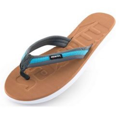 Mares Seta klapki damskie z paskiem tekstylnym, rozmiar 39. Niebieskie japonki Mares, bez wzorów, bez obcasa, bez zapięcia. Za 138.99 zł.