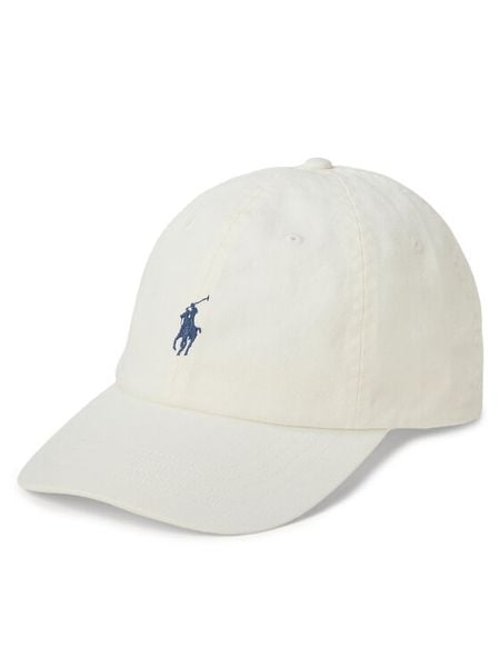 Polo Ralph Lauren Czapka z daszkiem 211912843060 Écru. Czapki z daszkiem Polo Ralph Lauren, bez wzorów, z bawełny. Za 189.99 zł.