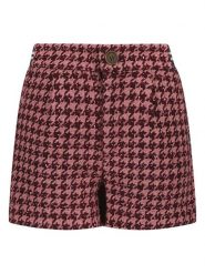 Like Flo Szorty w kolorze jasnoróżowo-bordowym rozmiar: 104. Czerwone szorty Like Flo, bez wzorów, z wełny. Za 96.14 zł.