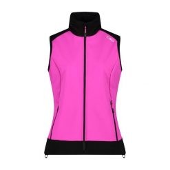 Damska kurtka bez rękawów z kapturem CMP. Czerwone kurtki CMP, m, bez wzorów, z kapturem. Za 403.50 zł.