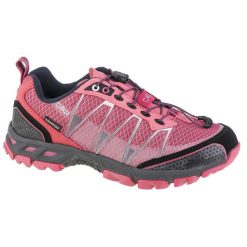 Buty do biegania damskie, CMP Altak Wmn WP Trail. Czerwone buty do biegania CMP, bez wzorów, z materiału, bez zapięcia, do biegania. Za 349.99 zł.