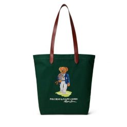 Torebka Polo Ralph Lauren. Zielone torebki klasyczne Polo Ralph Lauren, bez wzorów, klasyczne, bez dodatków. Za 599.99 zł.