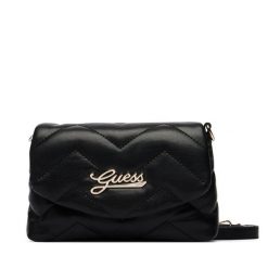 Torebka Guess. Czarne listonoszki Guess, z aplikacjami, bez dodatków. Za 264.99 zł.