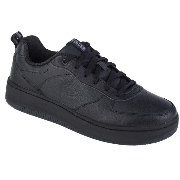 Buty sportowe Sneakersy damskie, Skechers Sport Court 92 - Illustrious. Czarne buty sportowe lifestyle Skechers, bez wzorów, z materiału, sportowe, bez zapięcia, skechers sport. Za 289.99 zł.