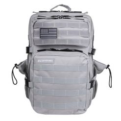 Plecak outdoorowy V1 Silver 45L. Szare plecaki ELITEX TRAINING, bez wzorów, bez dodatków. Za 311.99 zł.