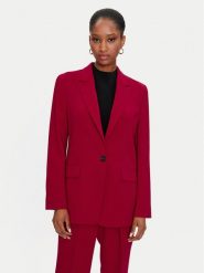 Boss Marynarka Jocaluah 50490053 Czerwony Regular Fit. Czerwone marynarki i żakiety Boss, bez wzorów, z syntetyku, bez ramiączek. Za 2,049.00 zł.