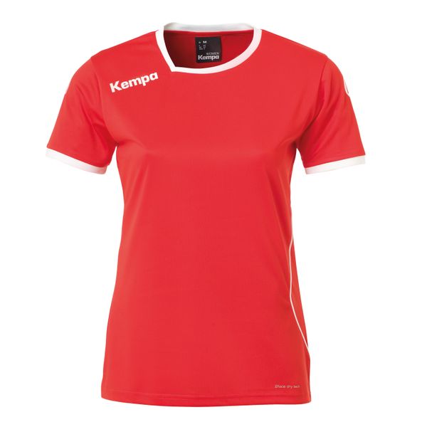Damska koszulka Kempa Curve. Białe t-shirty sportowe Kempa, xl, bez wzorów, z materiału, bez ramiączek, do piłki ręcznej. Za 109.50 zł.