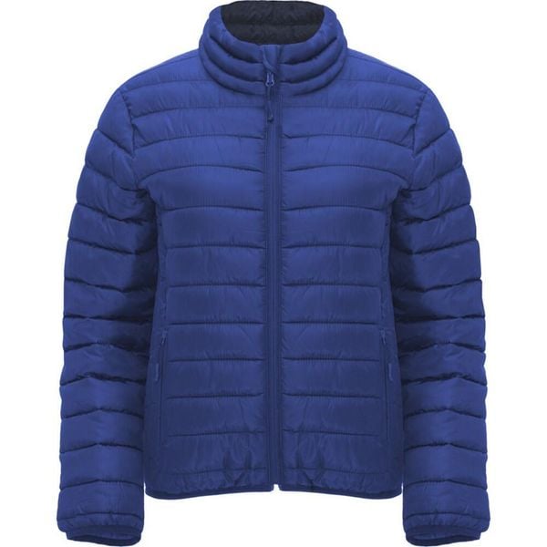 Kurtka Ocieplana Damska Finlandia. Niebieskie kurtki ROLY, m, bez wzorów, z materiału, bez kaptura. Za 164.99 zł.