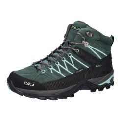 Buty trekkingowe damskie CMP Rigel Mid. Czarne buty trekkingowe CMP, bez zapięcia. Za 399.99 zł.