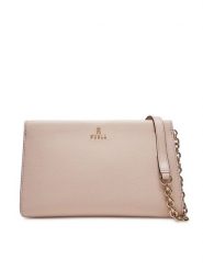 Furla Torebka Camelia Mini WE00528 ARE000 0496S Różowy. Czerwone listonoszki Furla, bez wzorów, ze skóry, bez dodatków. Za 759.99 zł.