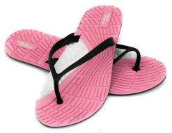 Japonki basenowe damskie Aqua Speed Bahama. Czerwone japonki Aqua-Speed, bez wzorów, z materiału. Za 36.98 zł.