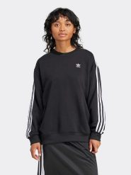 Adidas Bluza w kolorze czarnym rozmiar: L. Czarne bluzy adidas, l, bez wzorów, z bawełny, bez kaptura. Za 189.29 zł.