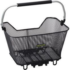 Kosz systemowy Racktime Baskit Deluxe. Czarne shopper bag RACKTIME, bez wzorów, sportowe, bez dodatków. Za 370.00 zł.