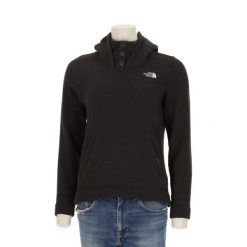 Second life - Bluza polarowa damska The North Face - Jak nowy. Czarne bluzy bez kaptura The North Face, l, bez wzorów, z materiału, bez kaptura, trekkingowe. Za 136.28 zł.