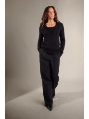 Perfect Cashmere Kaszmirowy kardigan "Emma" w kolorze czarnym rozmiar: XXL. Czarne swetry Perfect Cashmere, xxl, bez wzorów, z kaszmiru, bez ramiączek. Za 413.99 zł.