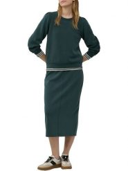 S.Oliver Bluza w kolorze ciemnozielonym rozmiar: 34. Zielone bluzy S.Oliver, s, bez wzorów, bez ramiączek, bez kaptura. Za 130.99 zł.